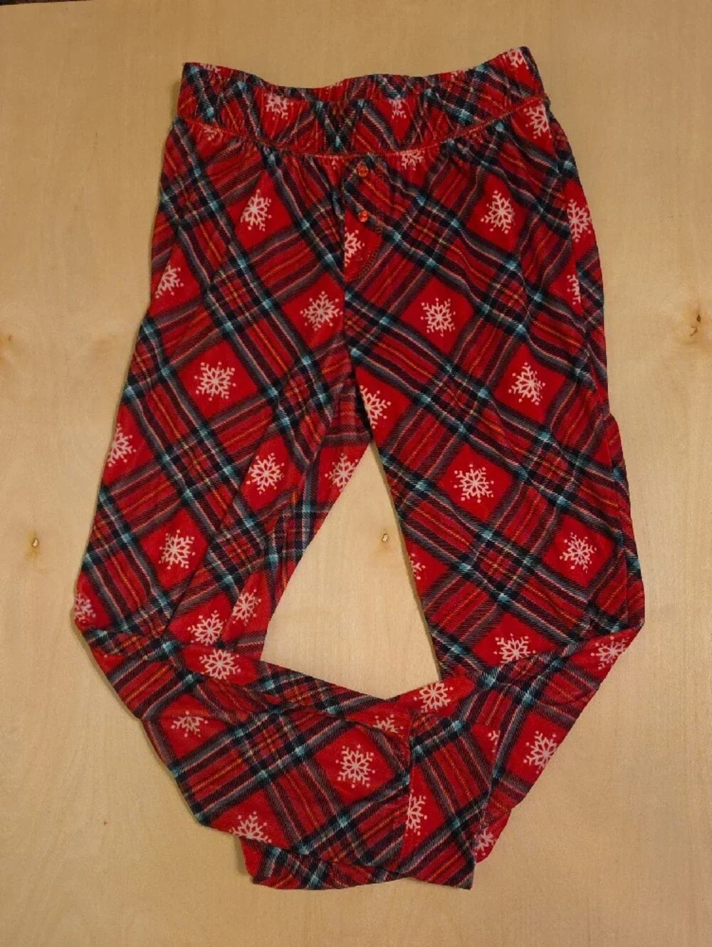 Justice Girls Red Graphic Pajama Set